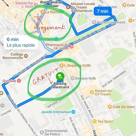 Appartamento Nuit Comme Un Chevalier! Coeur Historique - Hypercentre. Troyes