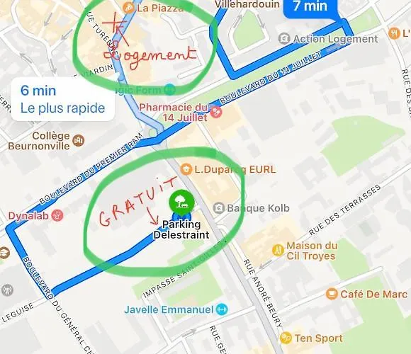 Appartement Nuit Comme Un Chevalier! Coeur Historique - Hypercentre. Troyes